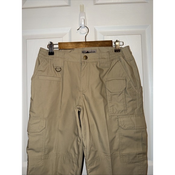 5.11 Tactical Women's TACLITE® Pro Ripstop Pant Khaki Size 6 - Picture 2 of 7